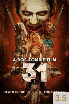 Poster for 31 with an average rating of 3.5.