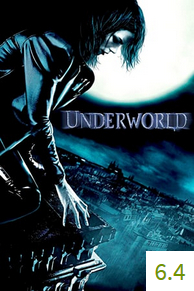 Poster for Underworld with an average rating of 6.4.