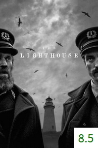 Poster van The Lighthouse met een gemiddelde beoordeling van 8.5.