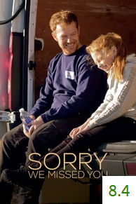 Poster van Sorry We Missed You met een gemiddelde beoordeling van 8.4.